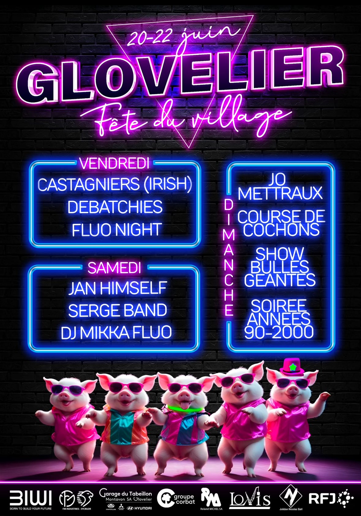 Fête du village de Glovelier